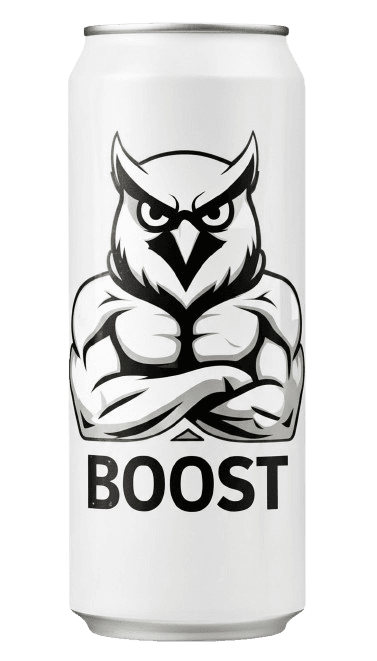 White Boost Can