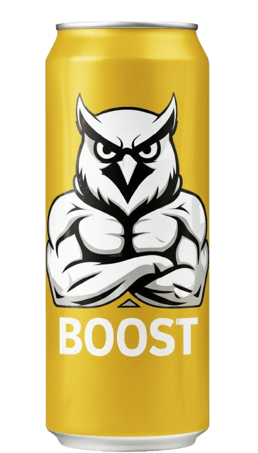 Yellow Boost Can